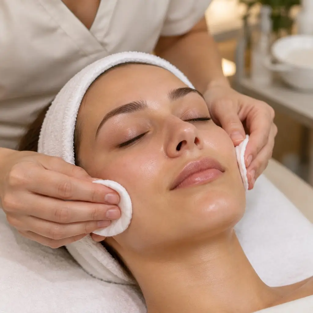 Limpieza facial profunda en cabina